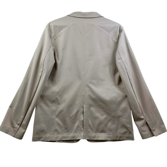 Ministry of Supply Aviator Jacket Mens Large Performance Travel Blazer Beige - Picture 2 of 12